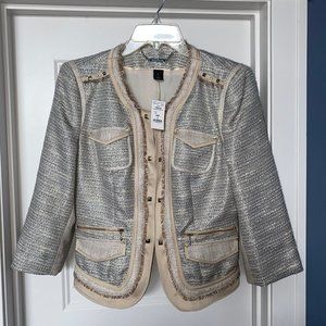 White House Black Market spring jacket - sz 6